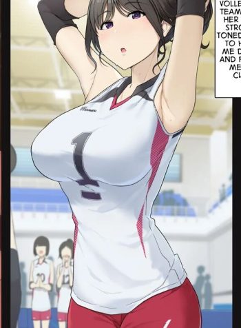 [Wakamatsu] Volley Circle no Choushin Ace-chan ni Kukkyou na Muchimuchi MeguTai Oshitsukerareru Sex | The Ace of the Volleyball Team Used Her Tall, Strong, Toned Body to Hold Me Down and Have Sex [English]