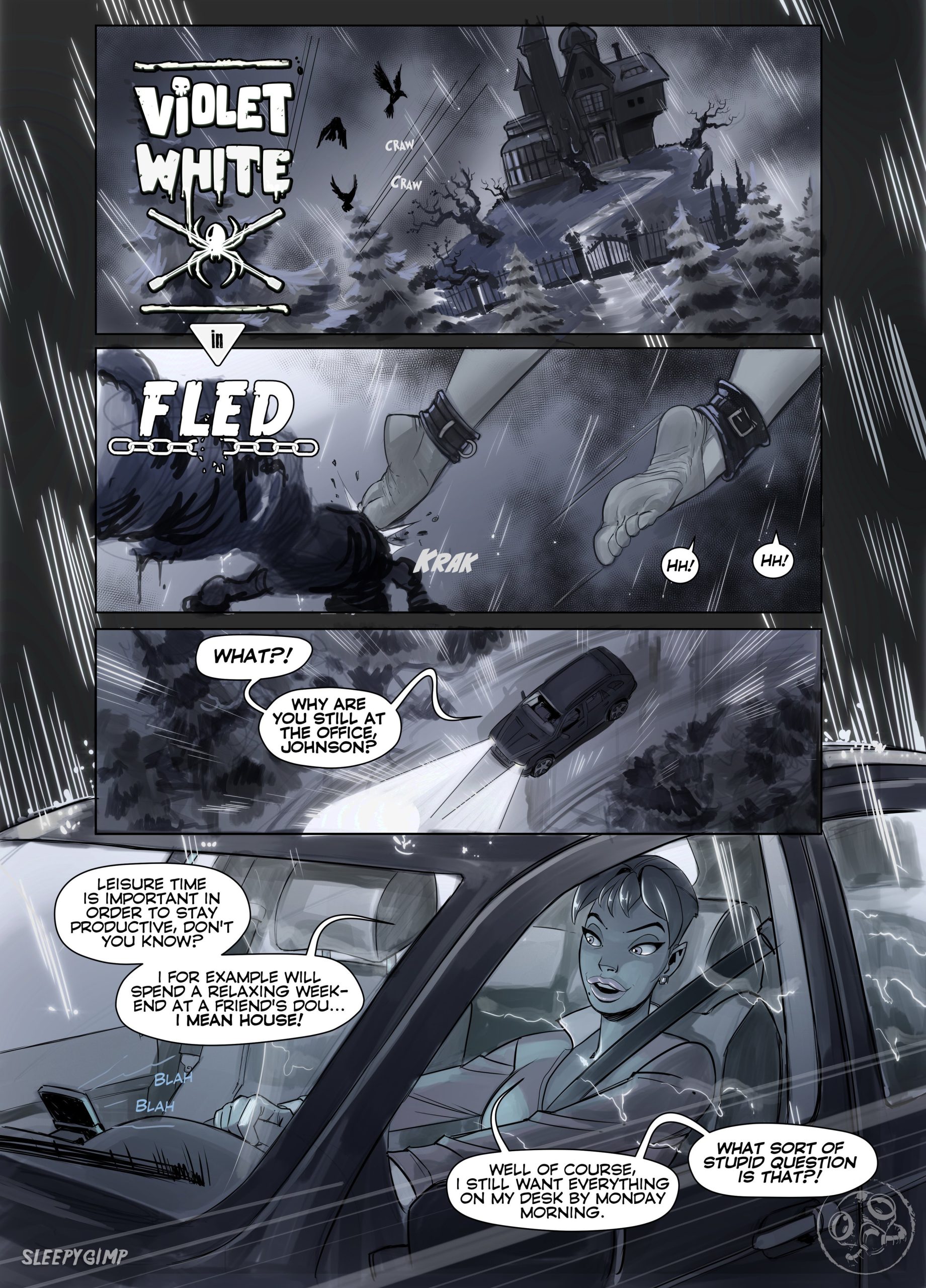 Violet White – Fled