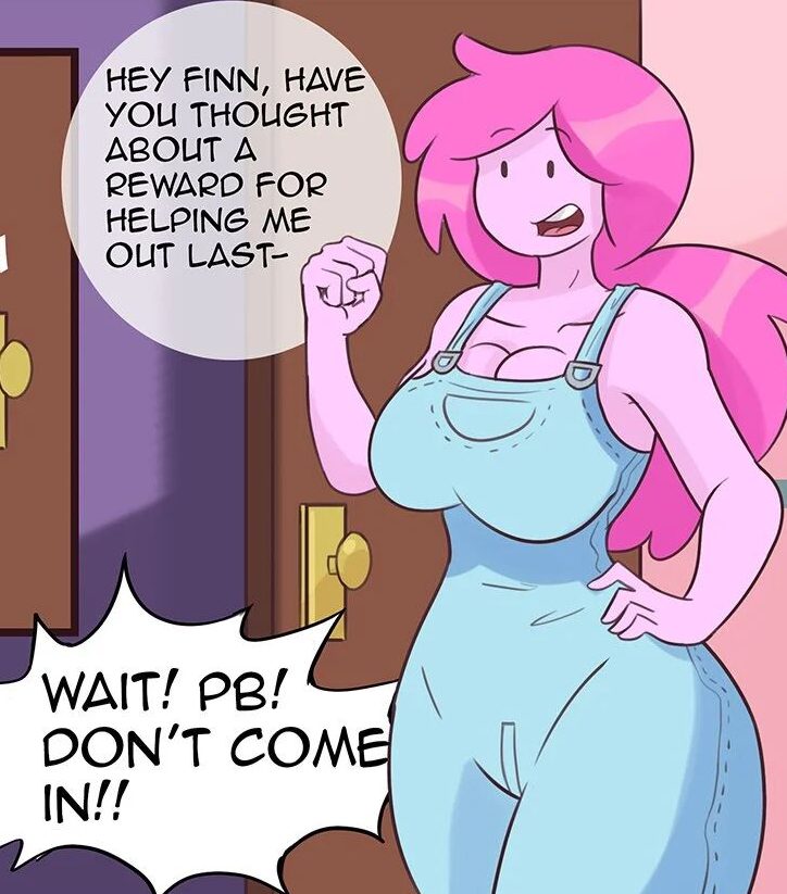Pb helps Finn deal with an issue…