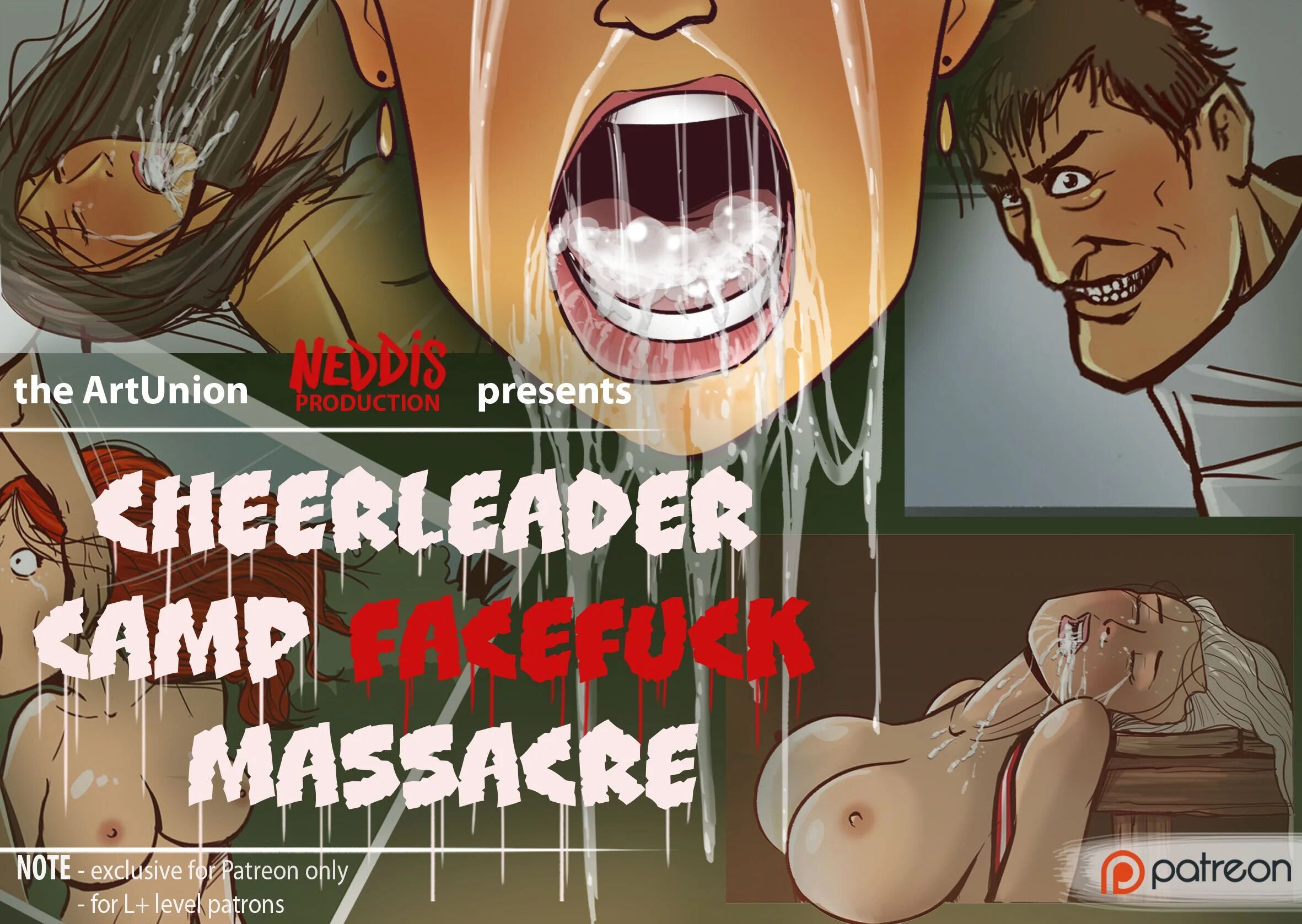 Cheerleader Camp Facefuck Massacre