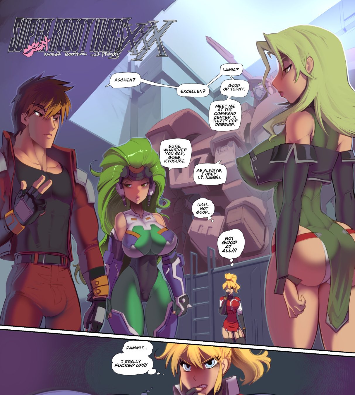 Super Sexy Robot Wars XXX