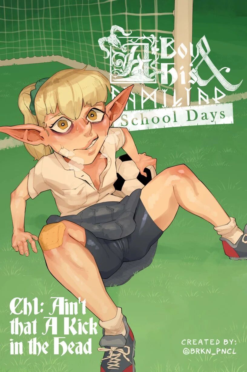 A Boy and His Familiar – School Days