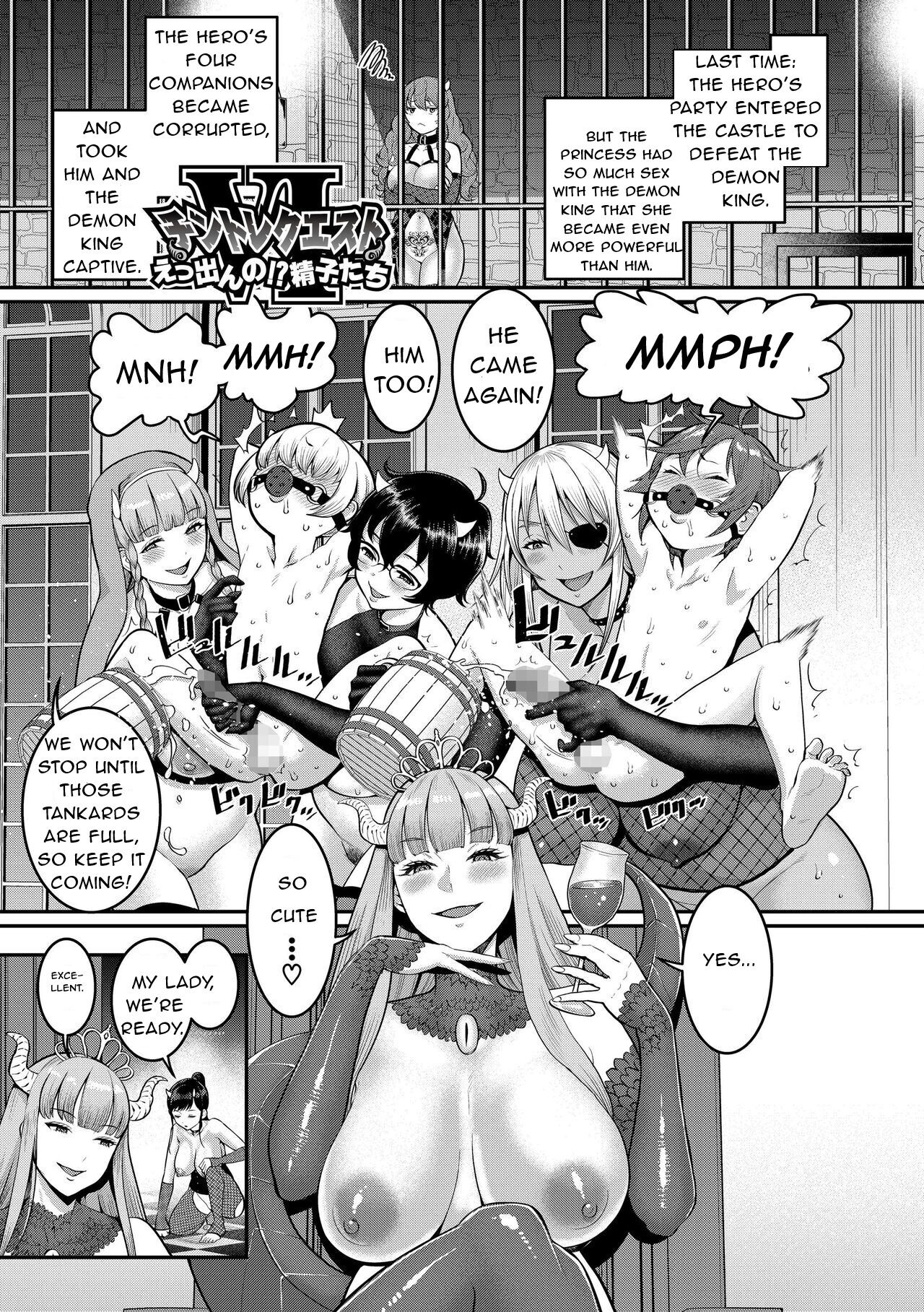 [Agata] ChinTrai Quest -Shota Yuusha no Haramase Chin Douchuu- | Dick Training Quest ~Little Hero’s Conception Journey~ (Ane x Pako²) [English]