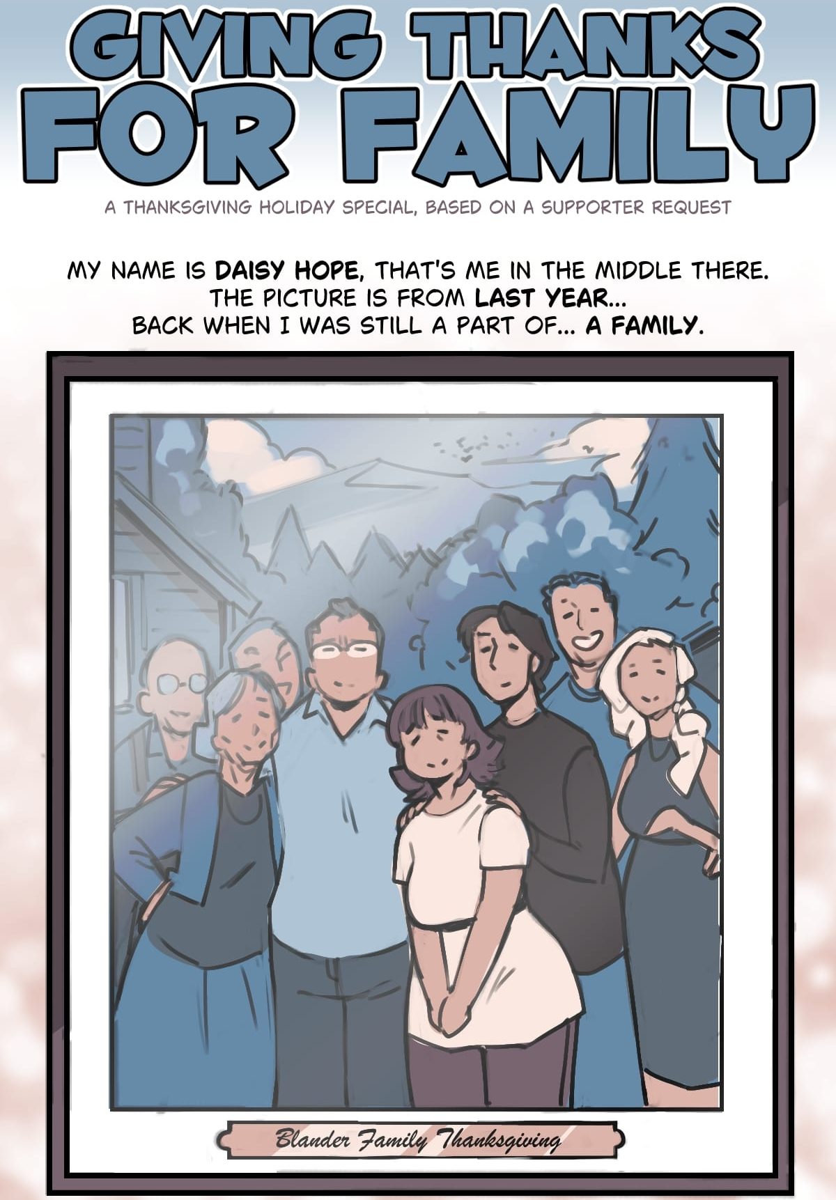 Giving Thanks for Family