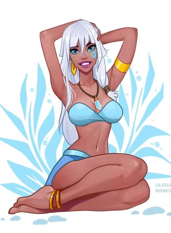 Kida in the forest