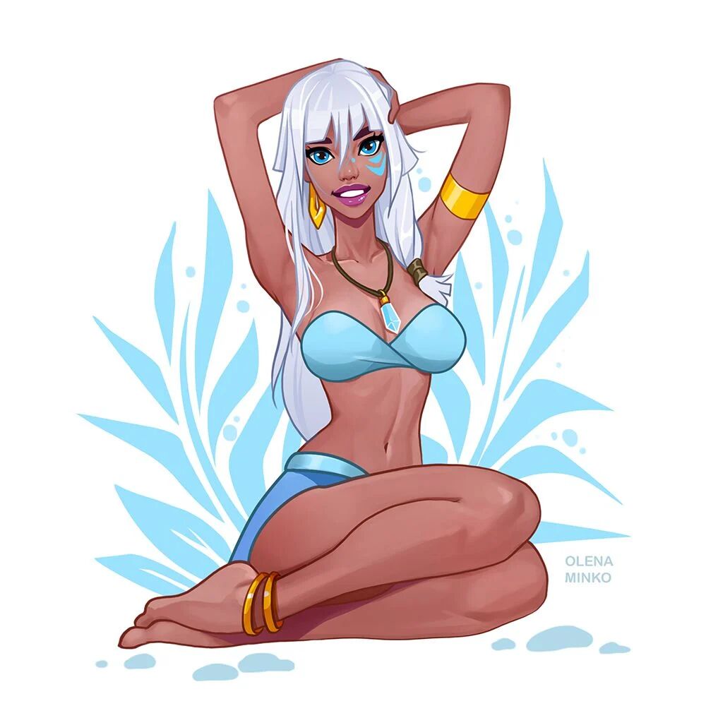Kida in the forest