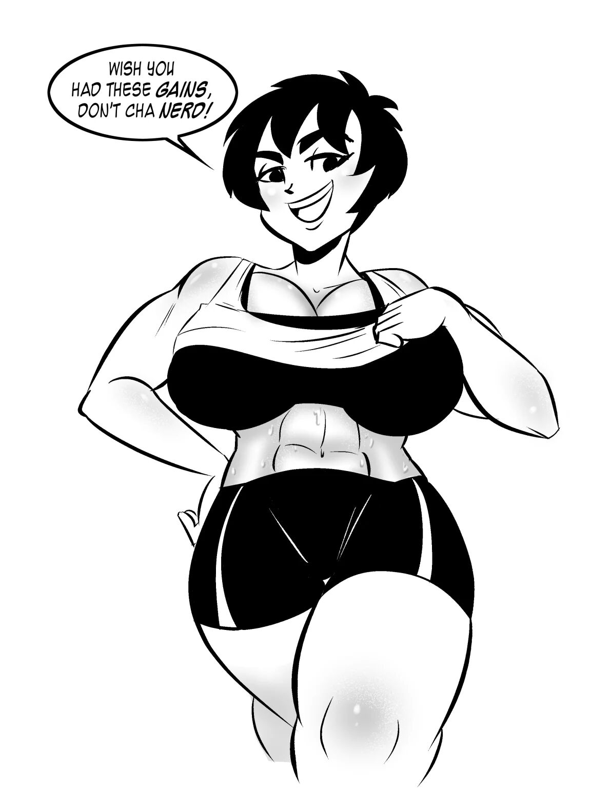 Tomboy Bully Mom