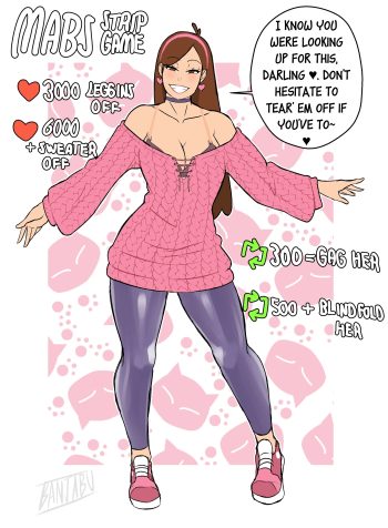 Mabel & Candy Stripgame