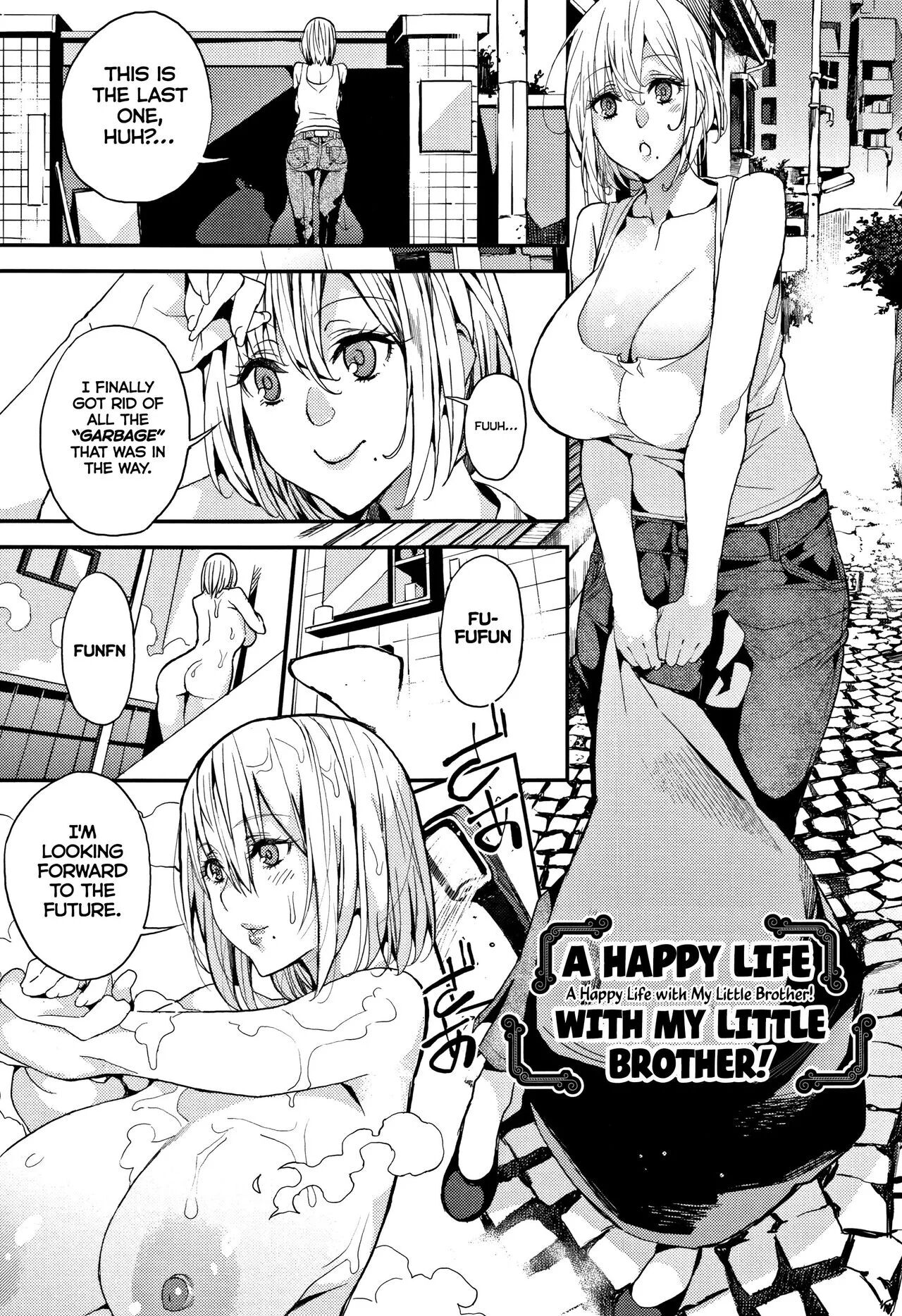 [Azukiko] Otouto to no Happy Life! | A Happy Life with My Little Brother! (Kyou kara Kimi no Dorei) [English]