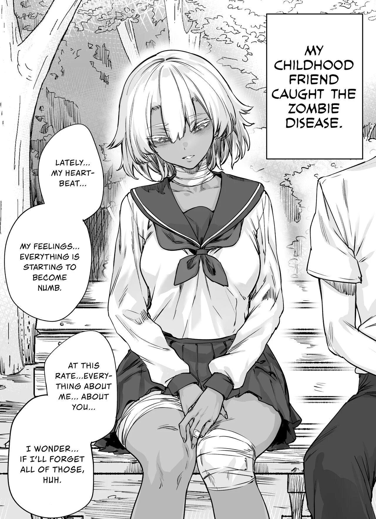 [Yakitomato] Zombi-Kei Osananajimi-chan ni Sei no Jikkan o Oshierarechau Manga | A Manga About Teaching My Zombie Childhood Friend The Real Feeling of Sex [English]