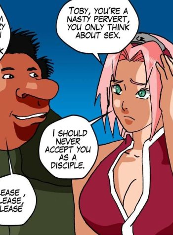 Sakura and Tobi (Naruto) [Super Melons]