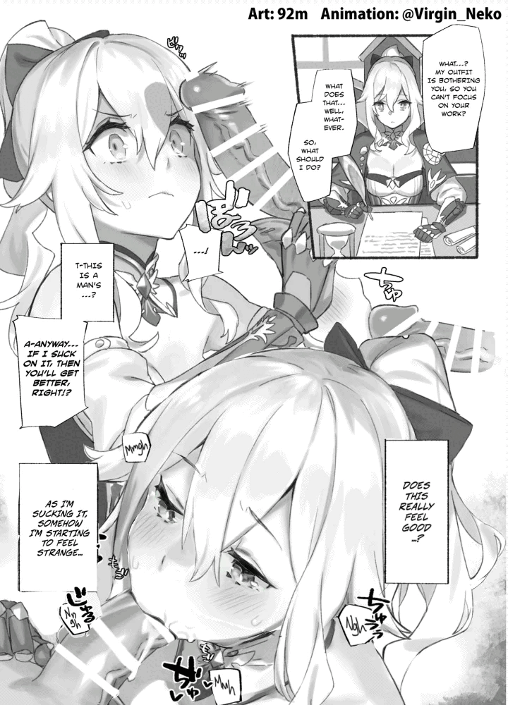 [92M] [Virgin_Neko] Jean Danchou no Nayami Soudanshitsu | Captain Jean’s Consultation Room (Genshin Impact) (Animated) [English]