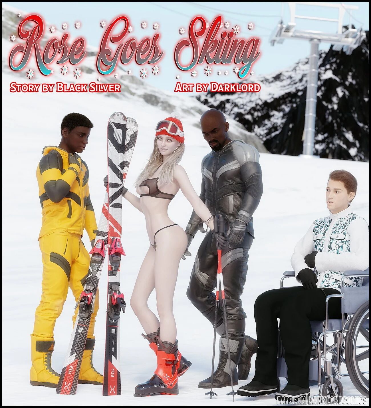 Rose Goes Skiing