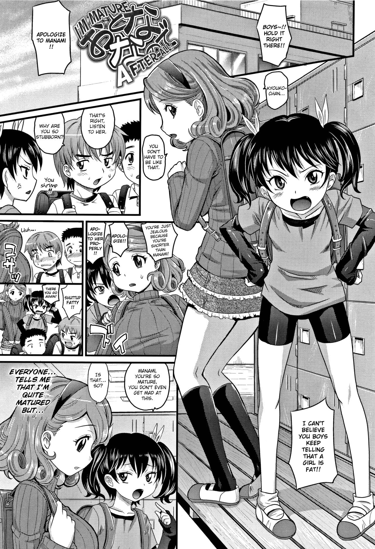 [Takaoka Motofumi] Otona Nano de! | I’m Mature After All! (Kyasha na ko no Iregokochi wa…Atsu!) [English]