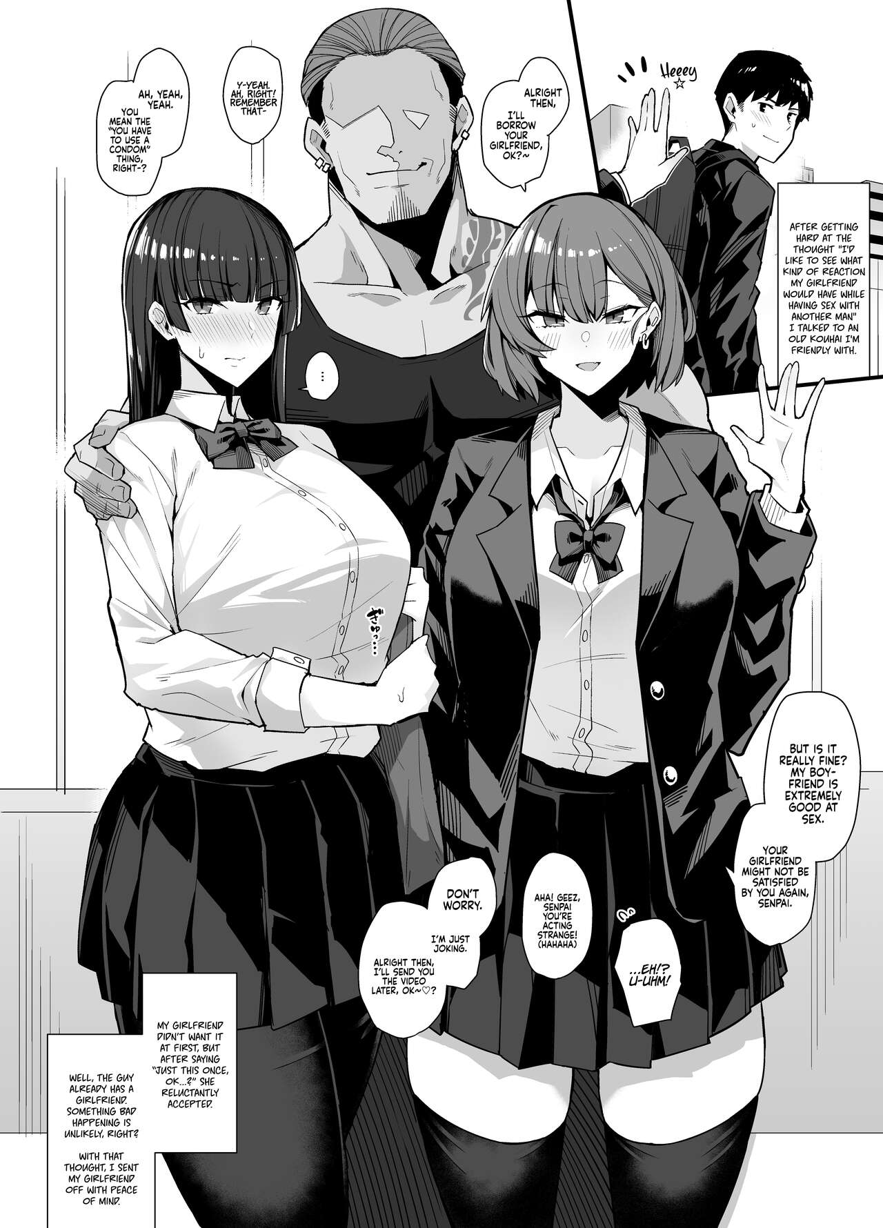 [Arimura Daikon] Gyaru Chukai Netorase | Cuckoldry Mediator Gyaru [English]