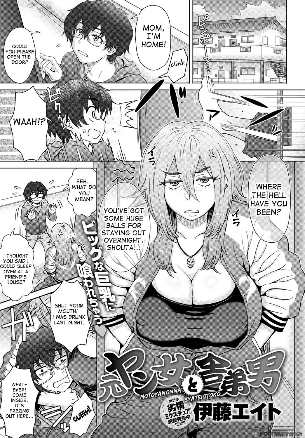 [Itou Eight] Motoyan Onna to Shatei Otoko (COMIC Anthurium 2016-05) [English]