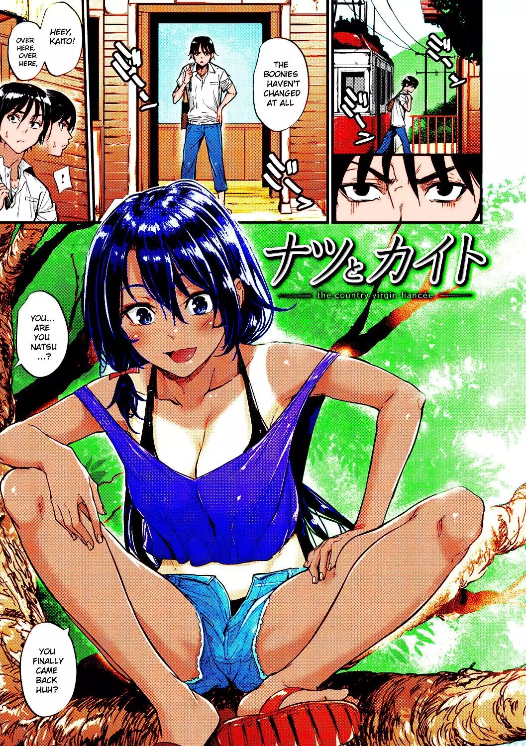 [Mikuni Mizuki] Natsu to Kaito – The Country Virgin Fiancée (Akujo Kousatsu) [English]