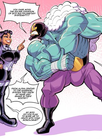 Blackfire Versus Rasslor
