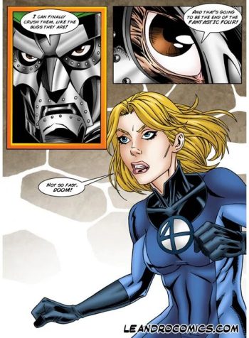 Only Invisible Woman can save the Fantastic Foursome from Dr. Doom!