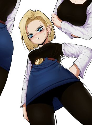 Android 18 Mini Comic (Dragon Ball Z) [TSFSingularity]