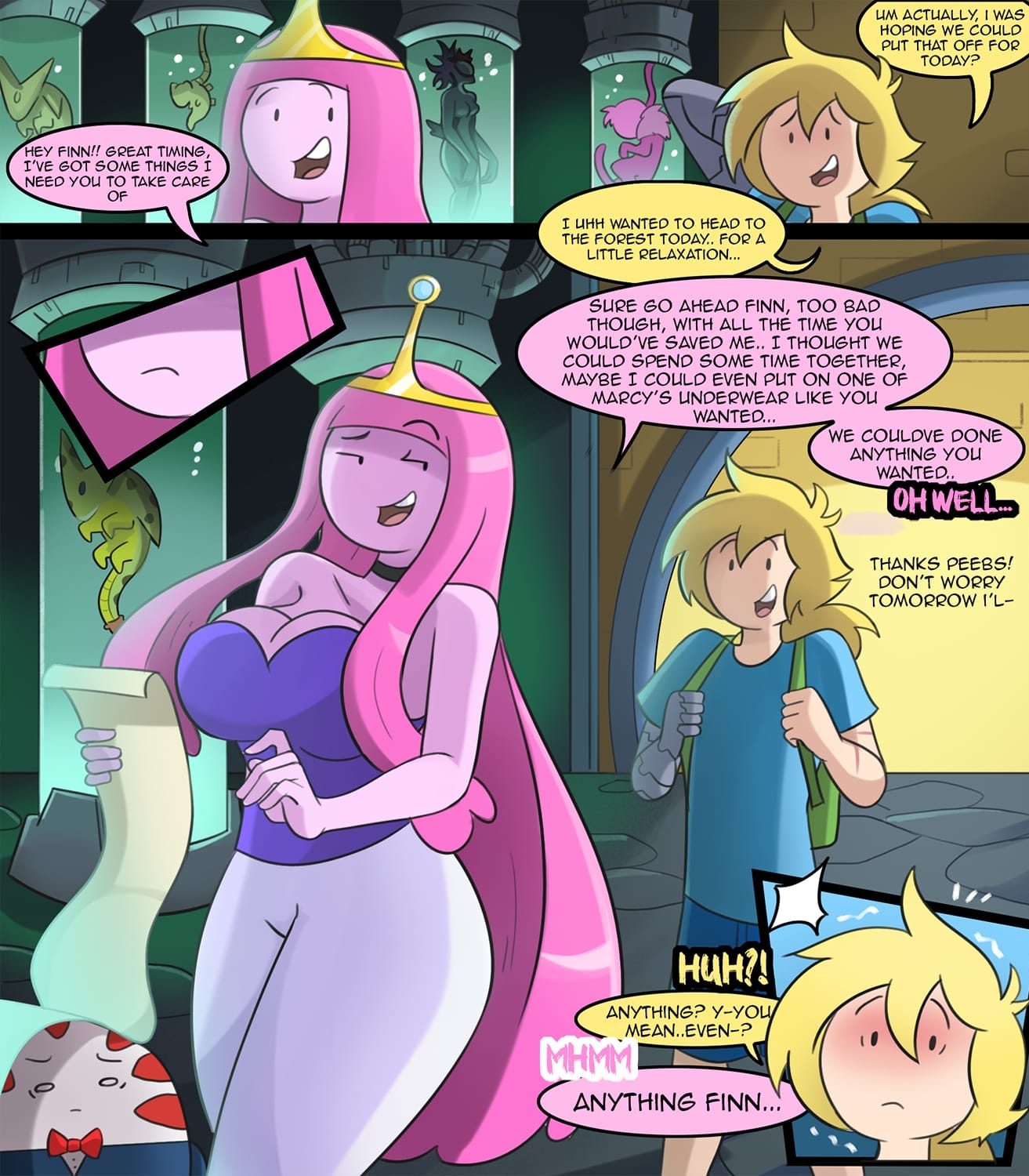 Princess Bubblegum X Finn