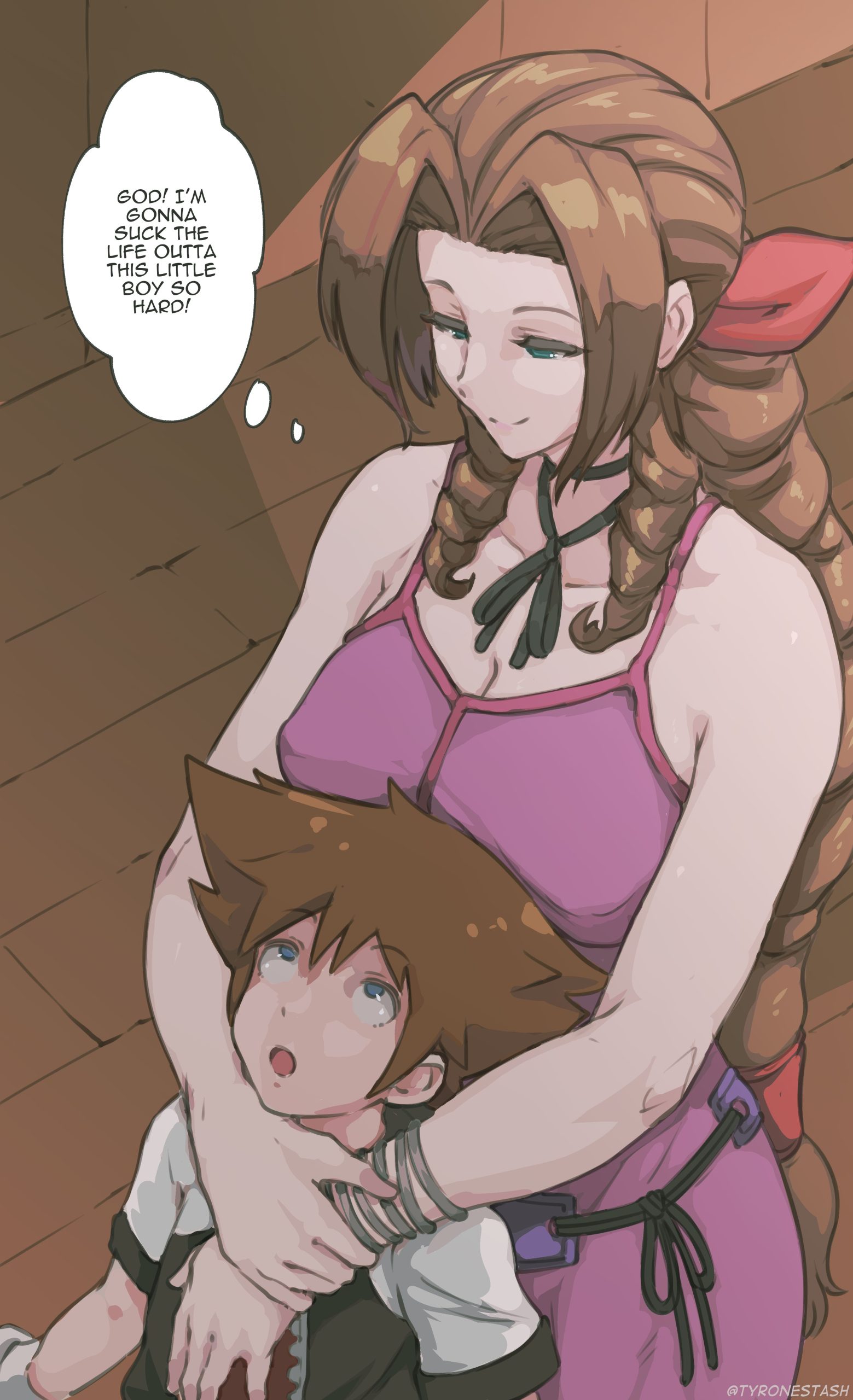 Aerith x Sora